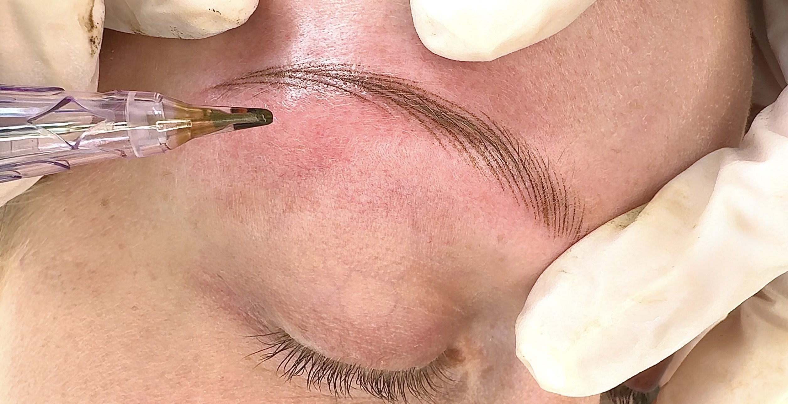 Retouche nano brows par Catherine, Muse For Brows